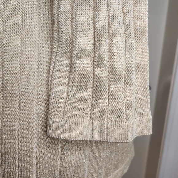 Wasserman gold silk cardigan - Picture 9 of 9